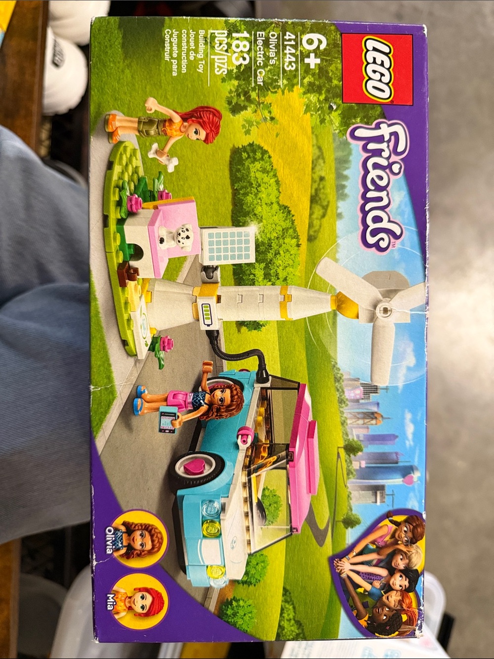 Lego Friends Wind Turbine Playset - Pink, Light Blue, White